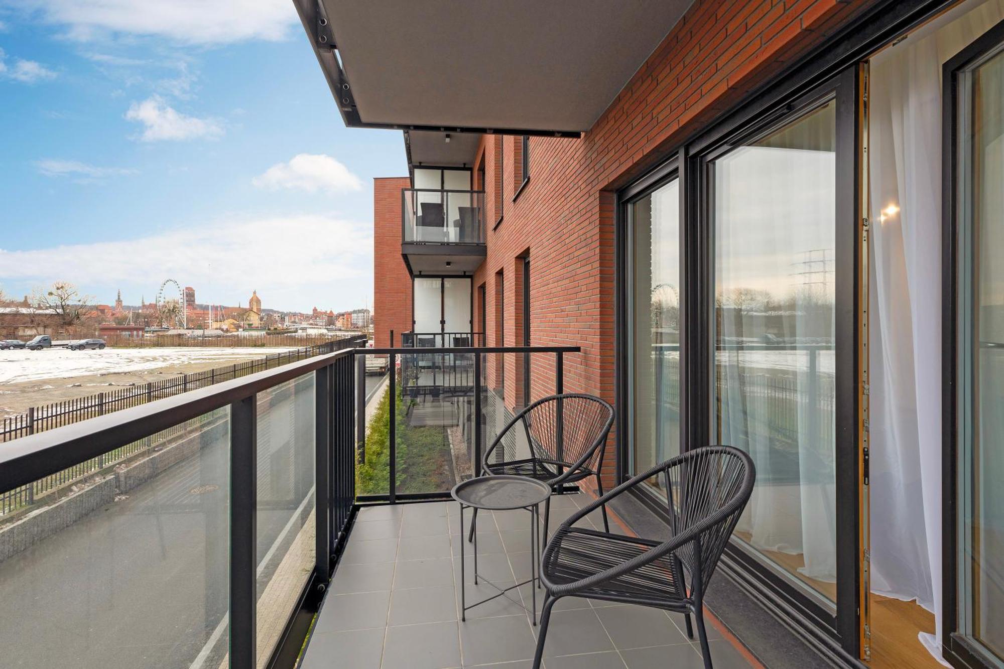 Nadmotlawie Riverside - Sauna, Gym & Parking By Downtown Apartments Gdansk Bilik gambar