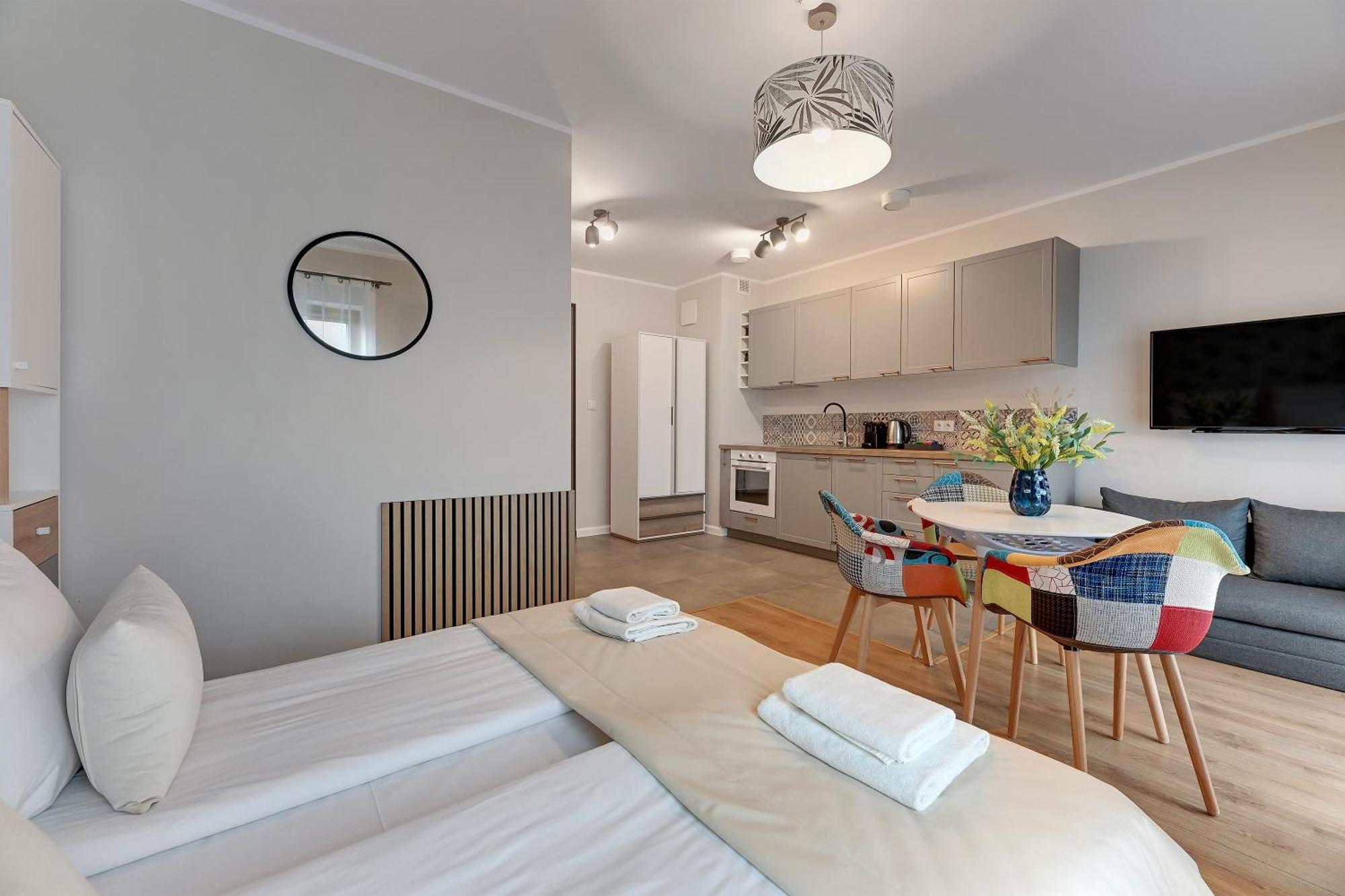 Nadmotlawie Riverside - Sauna, Gym & Parking By Downtown Apartments Gdansk Bilik gambar