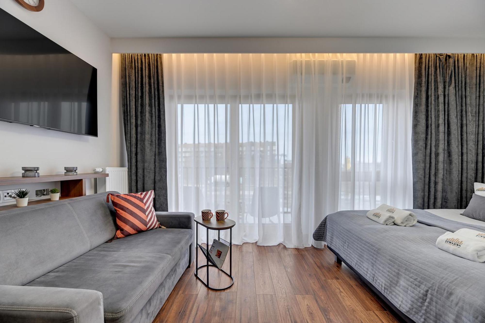 Nadmotlawie Riverside - Sauna, Gym & Parking By Downtown Apartments Gdansk Bilik gambar