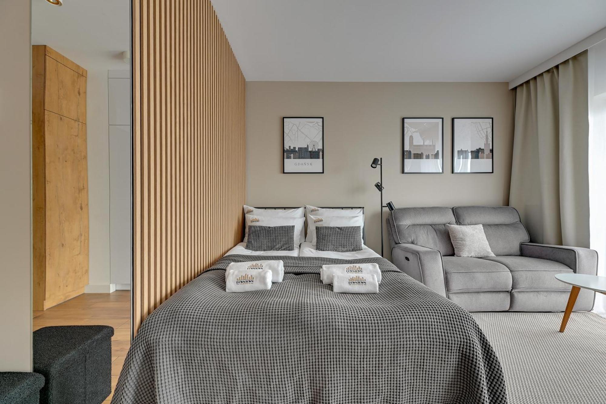 Nadmotlawie Riverside - Sauna, Gym & Parking By Downtown Apartments Gdansk Bilik gambar