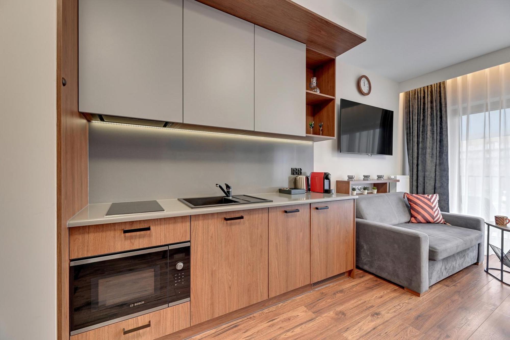 Nadmotlawie Riverside - Sauna, Gym & Parking By Downtown Apartments Gdansk Bilik gambar